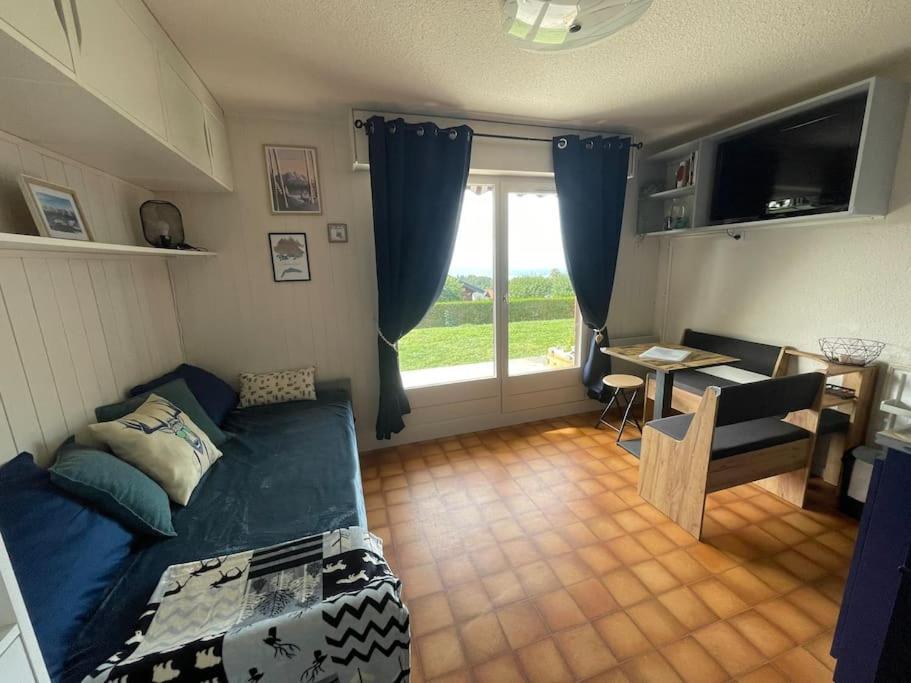 Studio Myrtilles Du Leman Vue Sur Lac Et Montagne Толлон Экстерьер фото